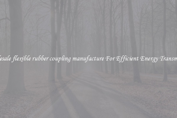 Wholesale flexible rubber coupling manufacture For Efficient Energy Transmission