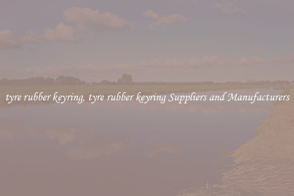 tyre rubber keyring, tyre rubber keyring Suppliers and Manufacturers