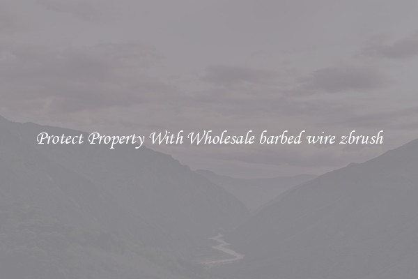 Protect Property With Wholesale barbed wire zbrush