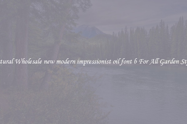 Natural Wholesale new modern impressionist oil font b For All Garden Styles